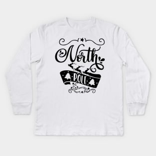 North Pole Kids Long Sleeve T-Shirt